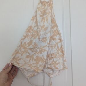 Summer Print Halter Top